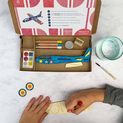 Glider Craft Kit Activity Box by Cotton Twist Toys Cotton Twist   