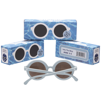 Euro Round Sunglasses -  Into the Mist with Amber Lens by Babiators Accessories Babiators   