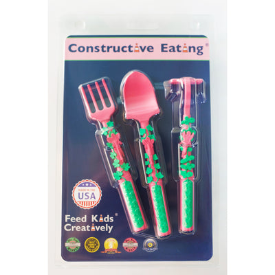 Garden Fairy Utensils - Set of 3 Nursing + Feeding Constructive Eating   