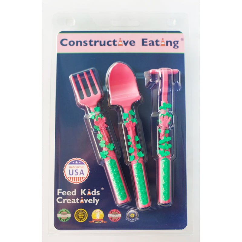 Garden Fairy Utensils - Set of 3 Nursing + Feeding Constructive Eating   