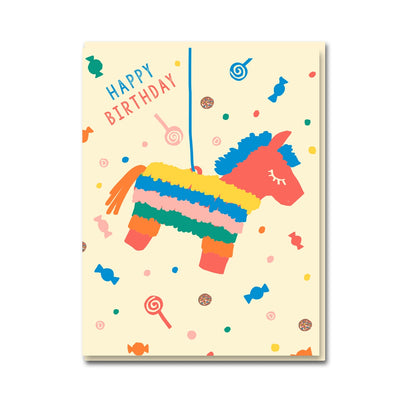 Pinata Card Paper Goods + Party Supplies 1973   