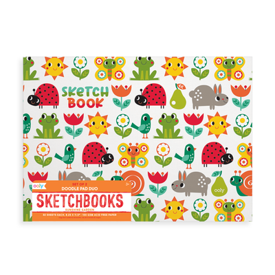 Doodle Pad Duo Sketchbooks - Sunshine Garden by OOLY Toys OOLY   