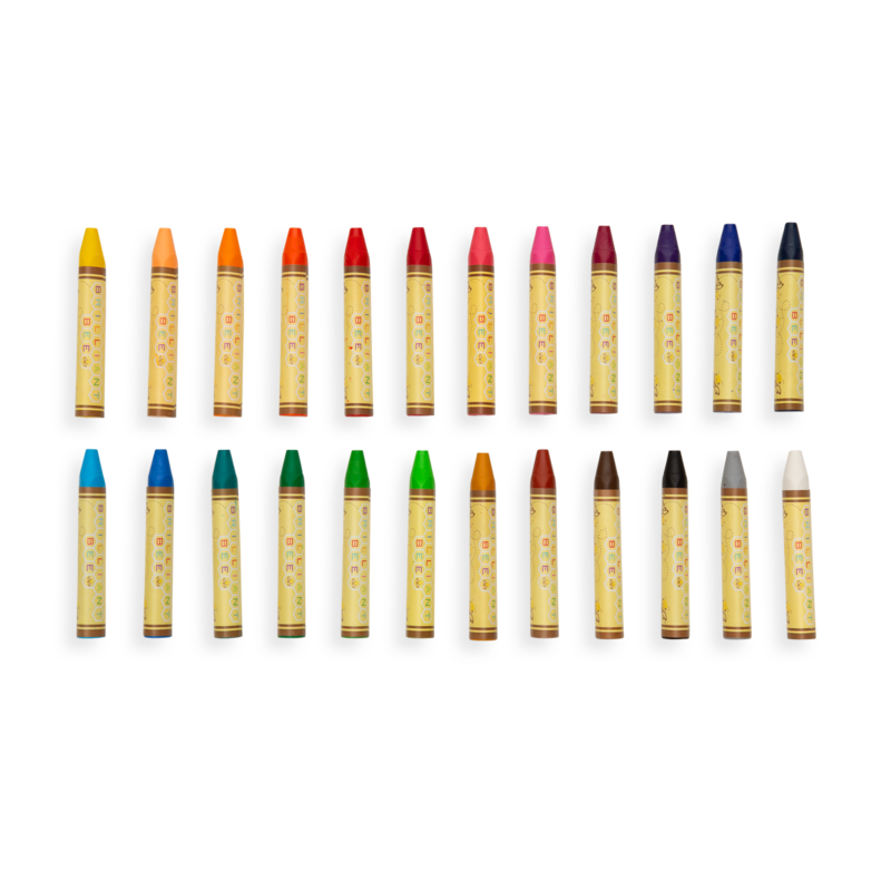 Brilliant Bee Crayons - Set of 24 by OOLY Toys OOLY   