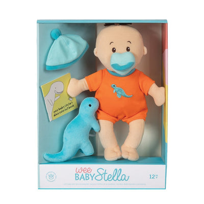 Wee Baby Stella Doll Dino Set Toys Manhattan Toy   