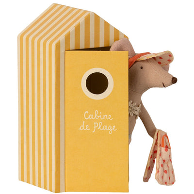 Beach Mouse - Big Sister in Cabin by Maileg Toys Maileg   