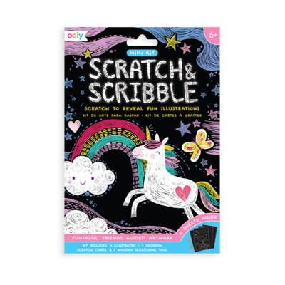 Mini Scratch & Scribble - Funtastic Friends by OOLY Toys OOLY   