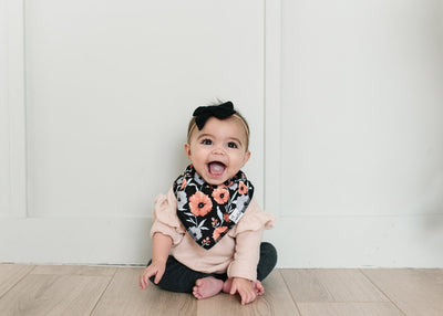 Single Bandana Bib - Dot by Copper Pearl Nursing + Feeding Copper Pearl   