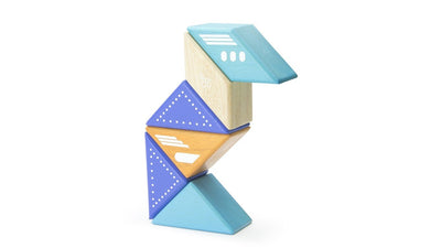 Magnetic Block Set - Plane Travel Pal by Tegu Toys Tegu   