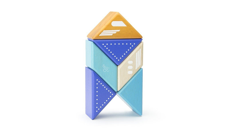 Magnetic Block Set - Plane Travel Pal by Tegu Toys Tegu   