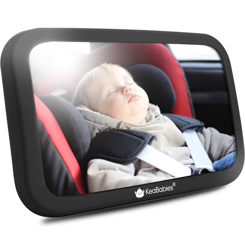 Car Seat Mirror - Black by KeaBabies