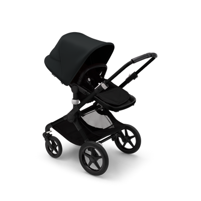 Bugaboo Fox3 Complete Stroller Gear Bugaboo BLACK/Midnight Black-Midnight Black  