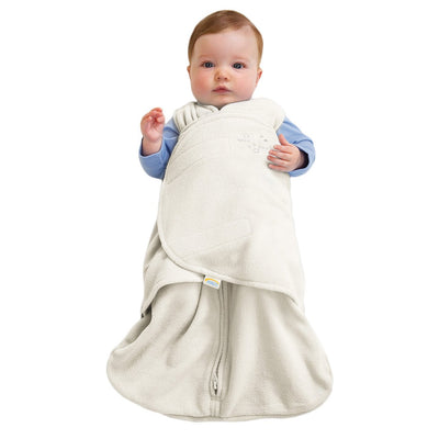 Micro Fleece SleepSack Swaddle - Cream by Halo Bedding Halo Innovations   