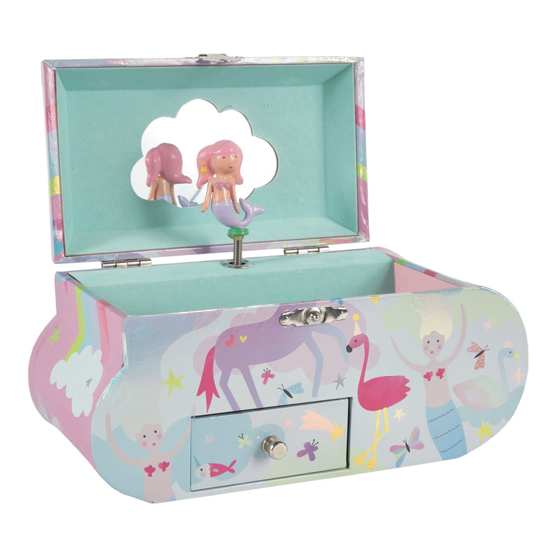 Musical Jewelry Box Cloud Shape - Fantasy by Floss & Rock Accessories Floss & Rock   