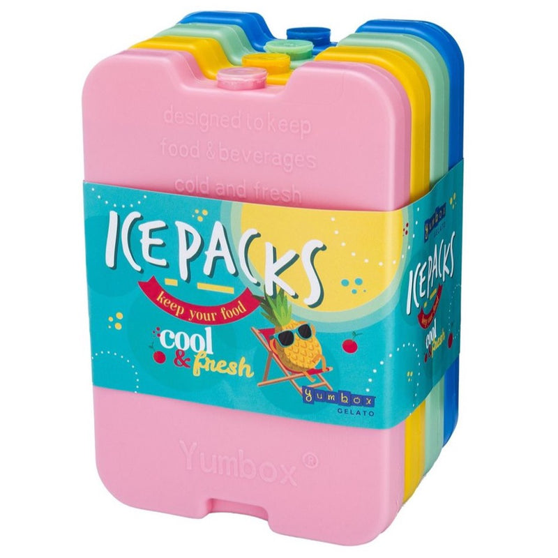 Yumbox Ice Packs Set of 4 Nursing + Feeding YumBox   