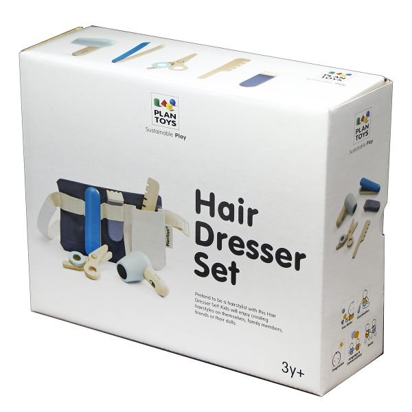 Hair Dresser Set by Plan Toys Toys Plan Toys   