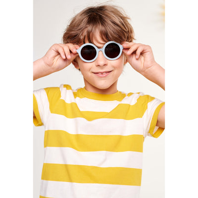 Euro Round Sunglasses -  Into the Mist with Amber Lens by Babiators Accessories Babiators   