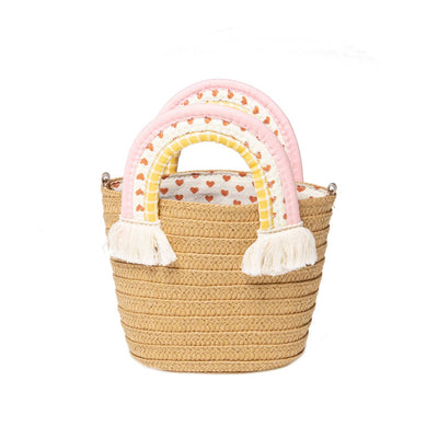 Rainbow Handle Basket by Rockahula Kids