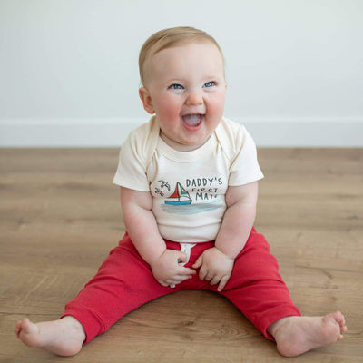 Daddy's First Mate Organic Bodysuit by Finn + Emma Apparel Finn + Emma   