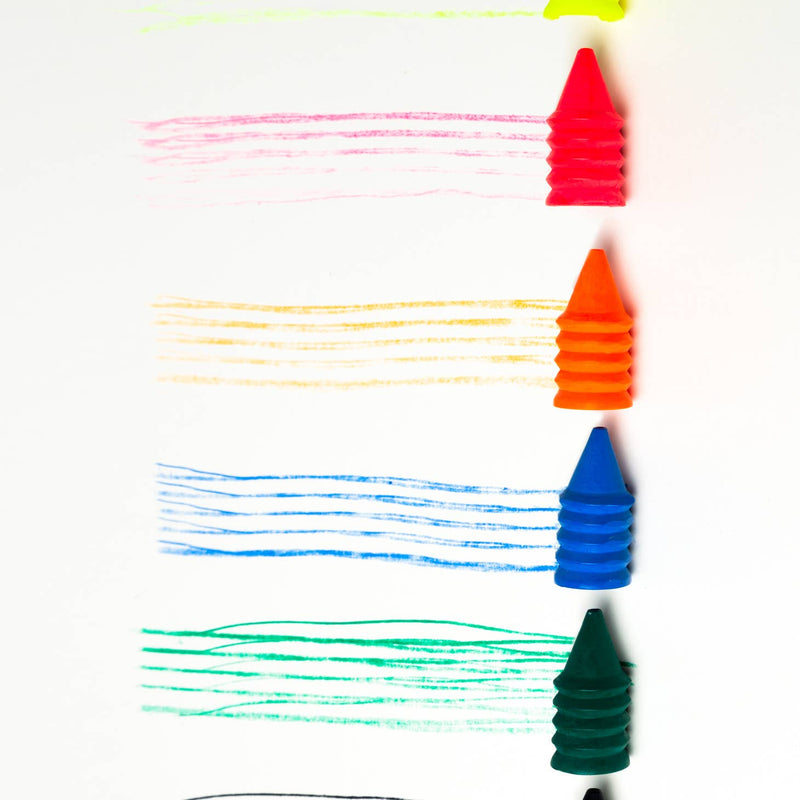 Neon Finger Crayons - Set of 6 by OMY Toys OMY   