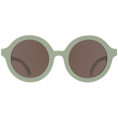 Euro Round Sunglasses - All the Rage Sage with Amber Lens by Babiators Accessories Babiators   