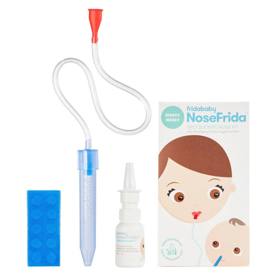 Nosefrida SnotSucker Saline Kit Infant Care Fridababy   