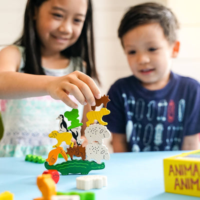 Animal Upon Animal Stacking Game by Haba