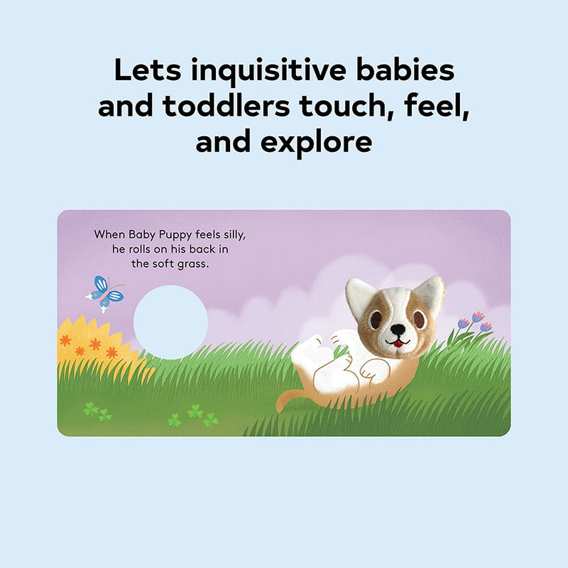 Baby Puppy - Finger Puppet Board Book Books Chronicle Books   