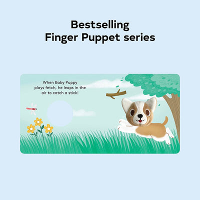 Baby Puppy - Finger Puppet Board Book Books Chronicle Books   