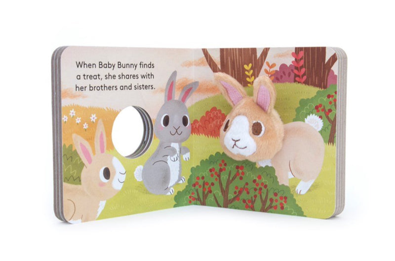 Baby Bunny - Finger Puppet Board Book Books Chronicle Books   