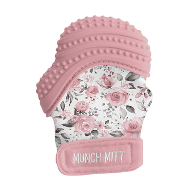 Munch Mitt - Pink Rosewood by Malarkey Kids Toys Malarkey Kids   