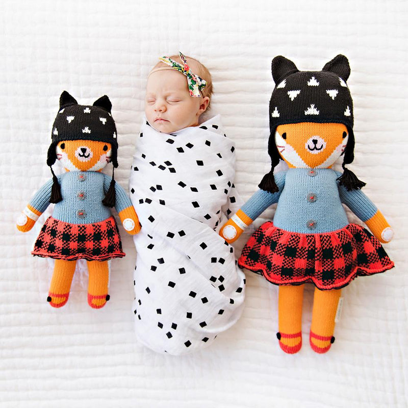 Sadie the Fox by Cuddle + Kind Toys Cuddle + Kind   