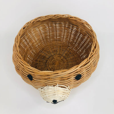 Rattan Bear Storage Basket by EcoFreax Decor EcoFreax   