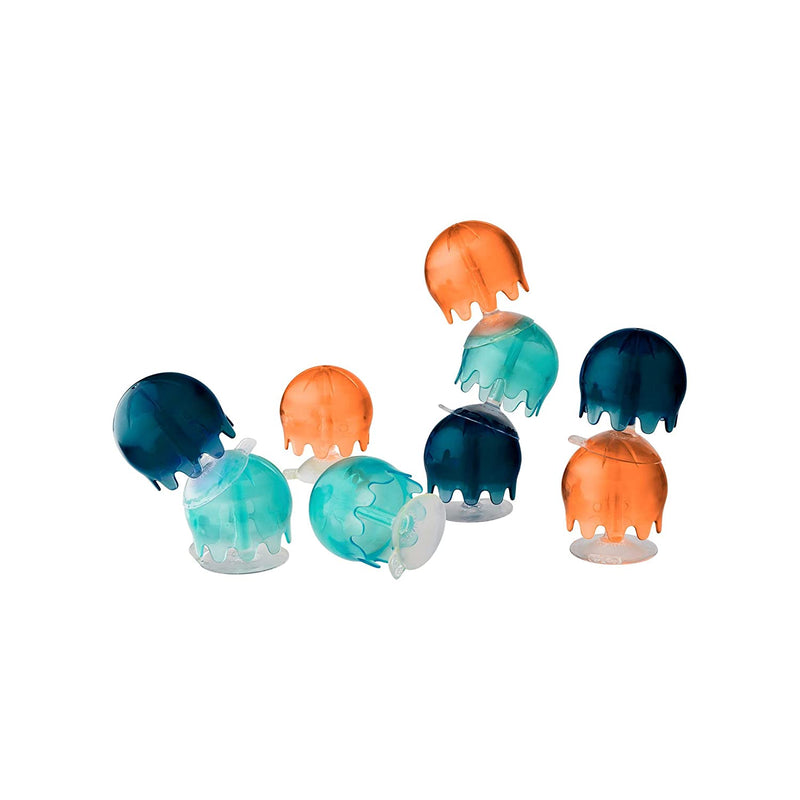 Jellies Suction Cups - Navy/Aqua/Orange by Boon Toys Boon   