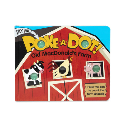 Poke-A-Dot Book - Old MacDonald's Farm Books Melissa + Doug   