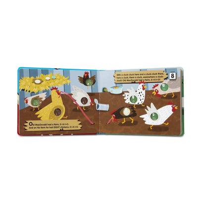 Poke-A-Dot Book - Old MacDonald's Farm Books Melissa + Doug   