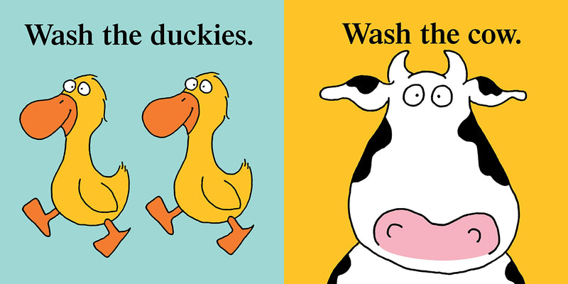 Bath Book - Barnyard Bath! Books Workman Publishing   