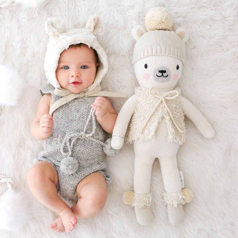 Stella the Polar Bear by Cuddle + Kind Toys Cuddle + Kind   