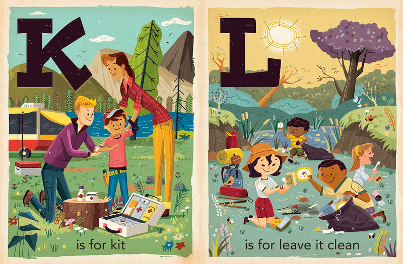 C Is for Camping - Board Book Books Gibbs Smith   