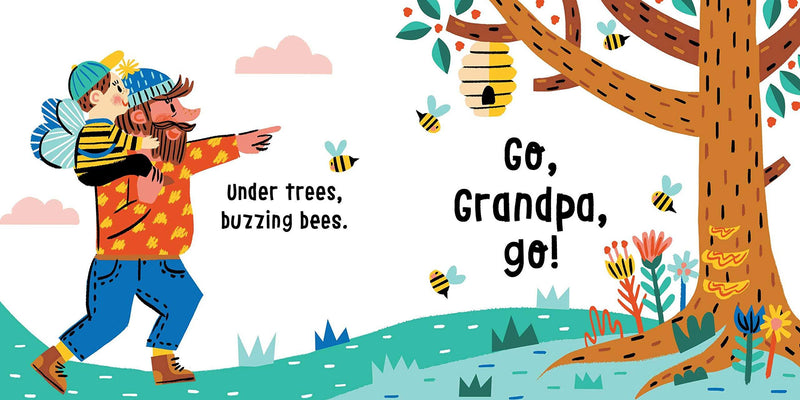 Go, Grandpa, Go! - Board Book Books Simon + Schuster   