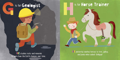 ABC What Can He Be? - Board Book Books Quarto   