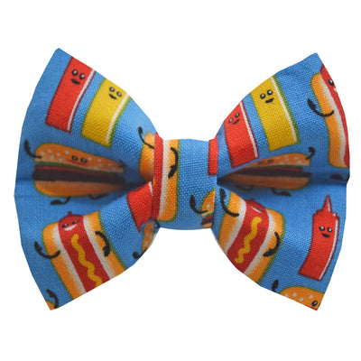 Chow Hound Dog Bow Tie - Large Pets Rose City Pup   