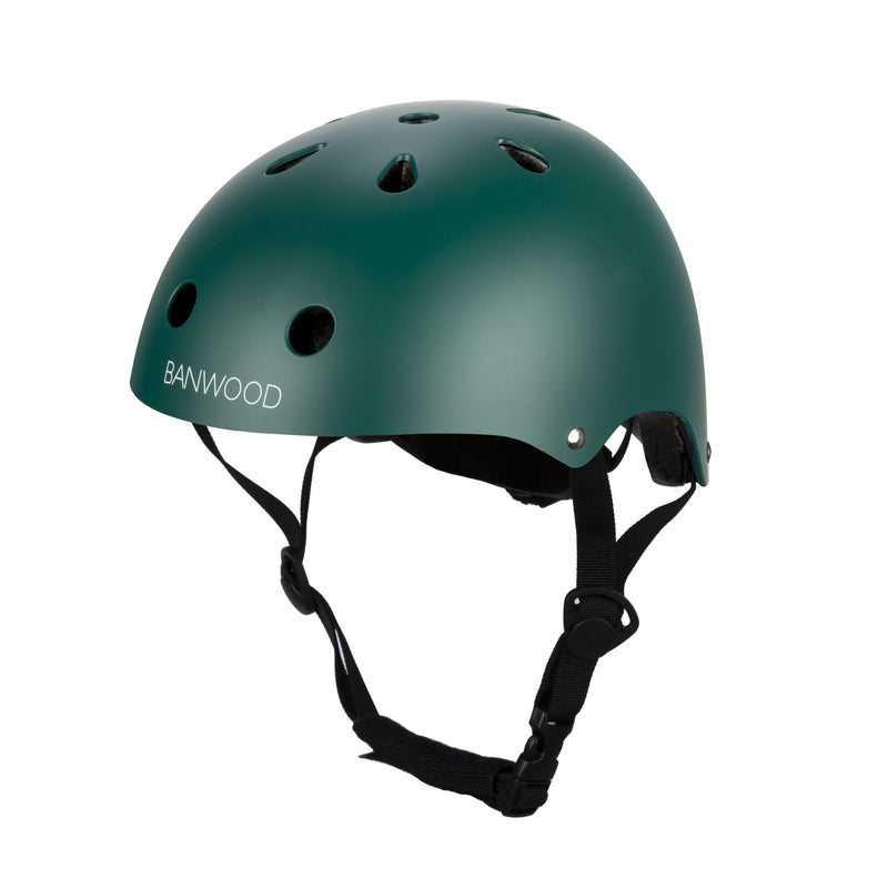 Classic Helmet - Matte Green by Banwood (50-54cm / 3-7y) Toys Banwood   