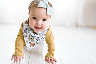 Single Bandana Bib - Dot by Copper Pearl Nursing + Feeding Copper Pearl   