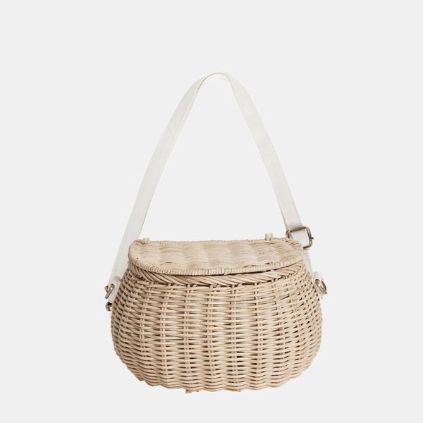 Mini Chari Rattan Bag by Olli Ella