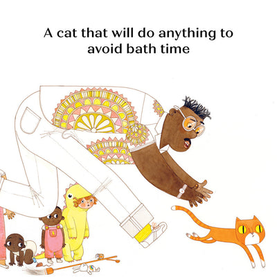 Bathe The Cat - Hardcover Books Chronicle Books   