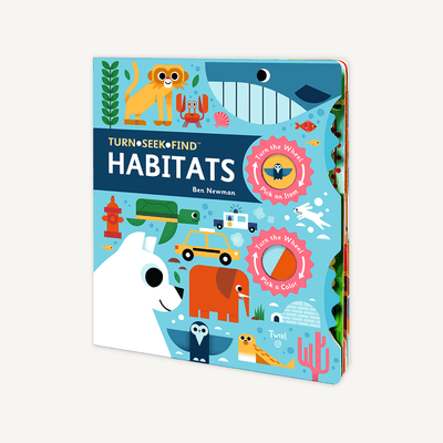 Turn Seek Find: Habitats - Board Book Books Chronicle Books   