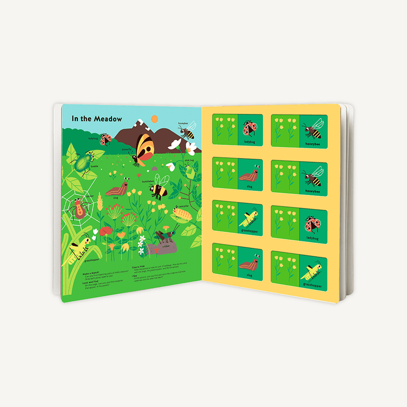 Matching Game Book: Bugs and Other Little Critters Books Chronicle Books   