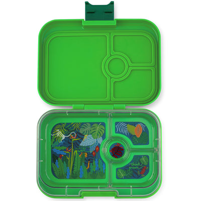 Yumbox Panino Leakproof Bento Box - 4 Compartment - Bamboo Green Nursing + Feeding YumBox   