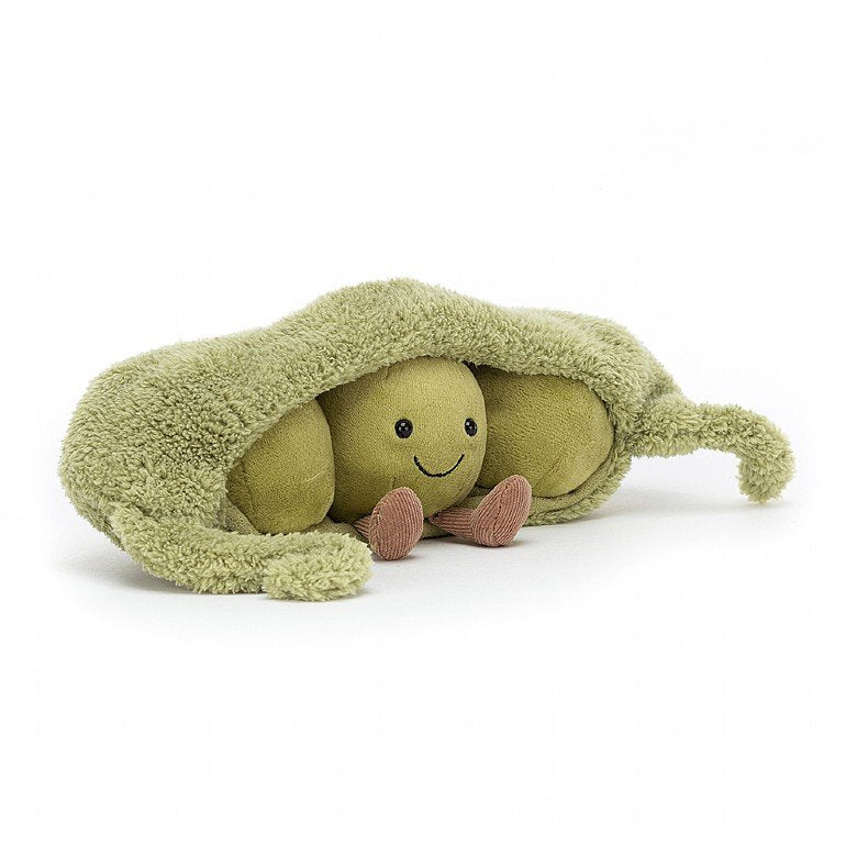 Amuseable Pea in a Pod -10 Inch by Jellycat Toys Jellycat   