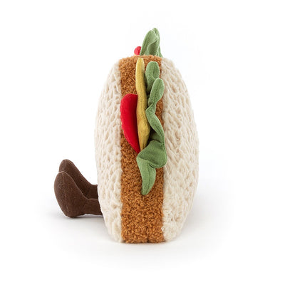 Amuseable Sandwich - 9 Inch by Jellycat Toys Jellycat   